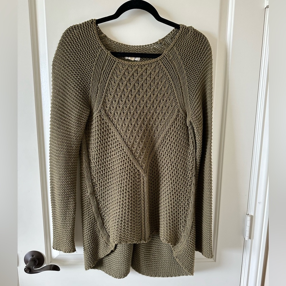 Olive green sweater